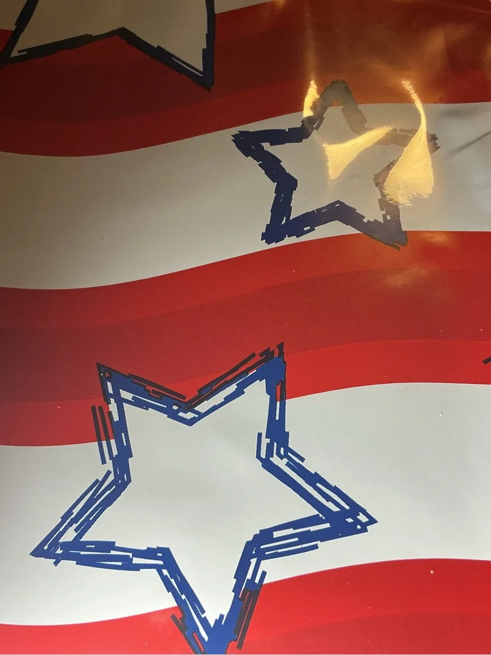 ★ 20 Pack 10x13 Patriotic Star Poly Mailers Boutique Shipping Bags
